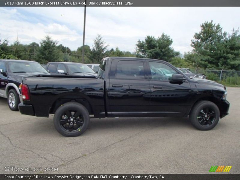 Black / Black/Diesel Gray 2013 Ram 1500 Black Express Crew Cab 4x4