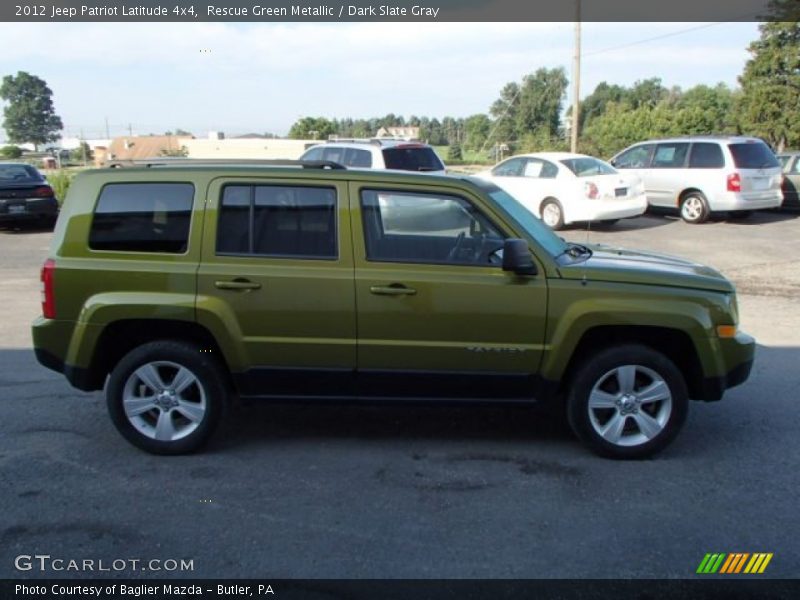 Rescue Green Metallic / Dark Slate Gray 2012 Jeep Patriot Latitude 4x4