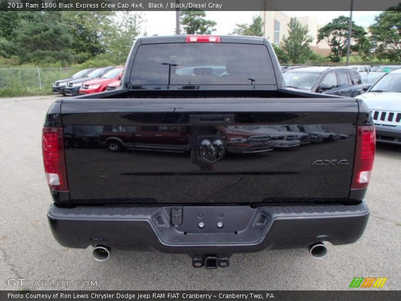 Black / Black/Diesel Gray 2013 Ram 1500 Black Express Crew Cab 4x4
