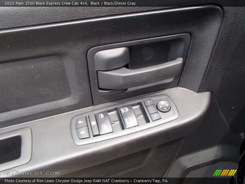 Black / Black/Diesel Gray 2013 Ram 1500 Black Express Crew Cab 4x4
