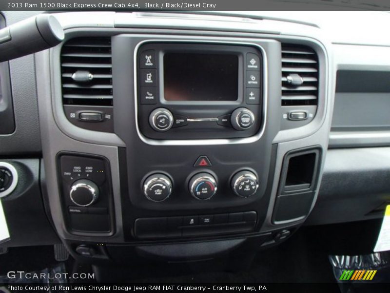 Black / Black/Diesel Gray 2013 Ram 1500 Black Express Crew Cab 4x4
