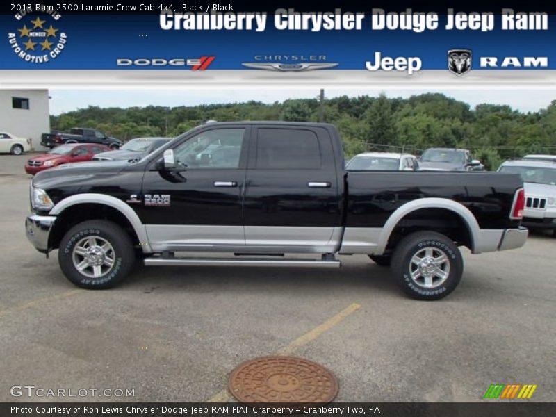 Black / Black 2013 Ram 2500 Laramie Crew Cab 4x4