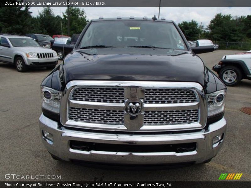 Black / Black 2013 Ram 2500 Laramie Crew Cab 4x4