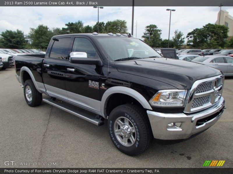 Black / Black 2013 Ram 2500 Laramie Crew Cab 4x4