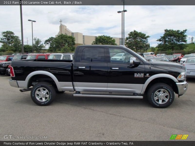 Black / Black 2013 Ram 2500 Laramie Crew Cab 4x4