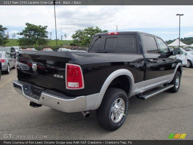 Black / Black 2013 Ram 2500 Laramie Crew Cab 4x4