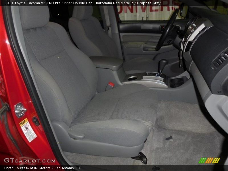 Barcelona Red Metallic / Graphite Gray 2011 Toyota Tacoma V6 TRD PreRunner Double Cab