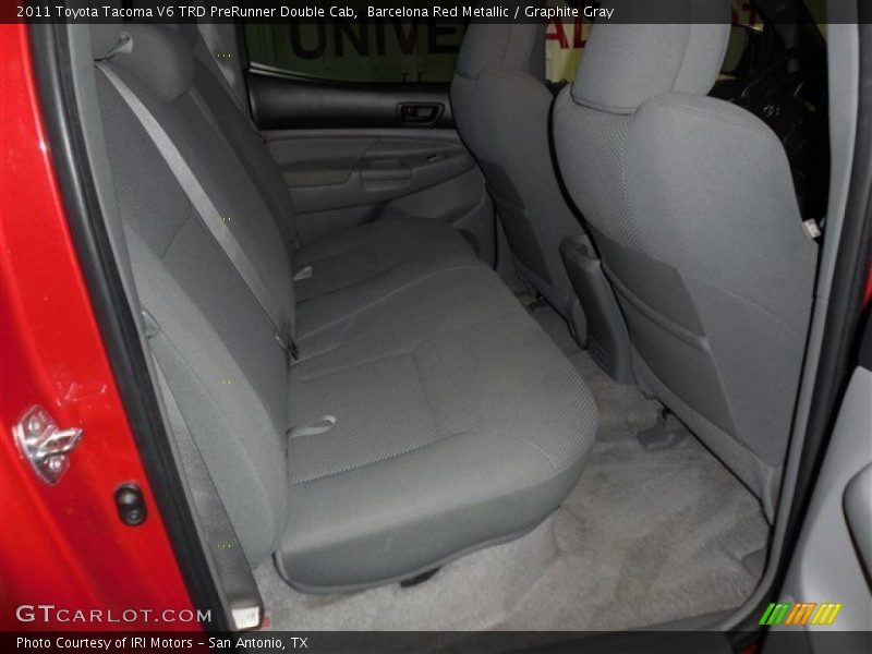 Barcelona Red Metallic / Graphite Gray 2011 Toyota Tacoma V6 TRD PreRunner Double Cab