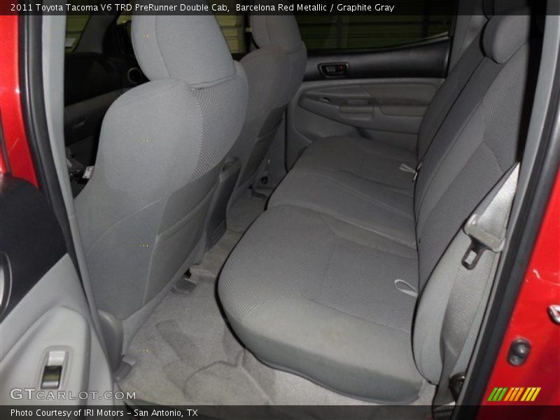 Barcelona Red Metallic / Graphite Gray 2011 Toyota Tacoma V6 TRD PreRunner Double Cab