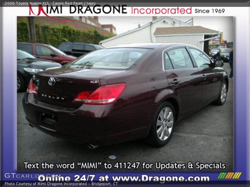 Cassis Red Pearl / Ivory 2006 Toyota Avalon XLS