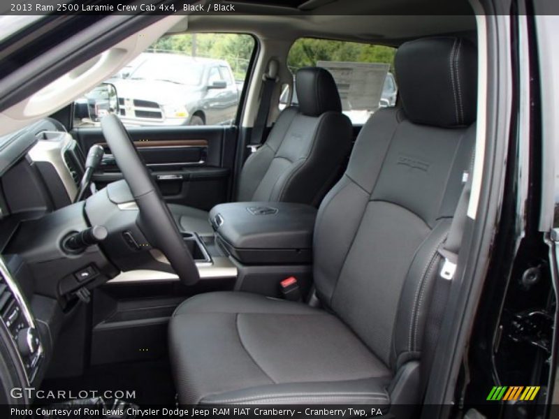 Black / Black 2013 Ram 2500 Laramie Crew Cab 4x4