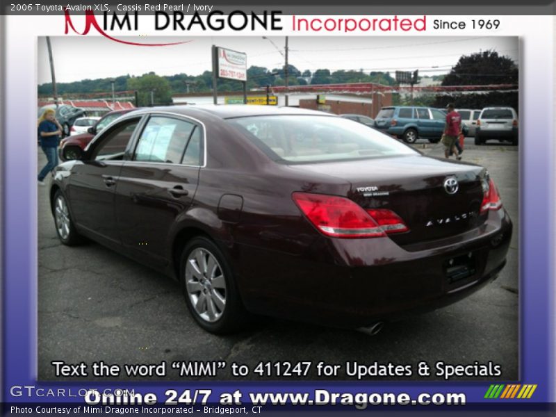 Cassis Red Pearl / Ivory 2006 Toyota Avalon XLS