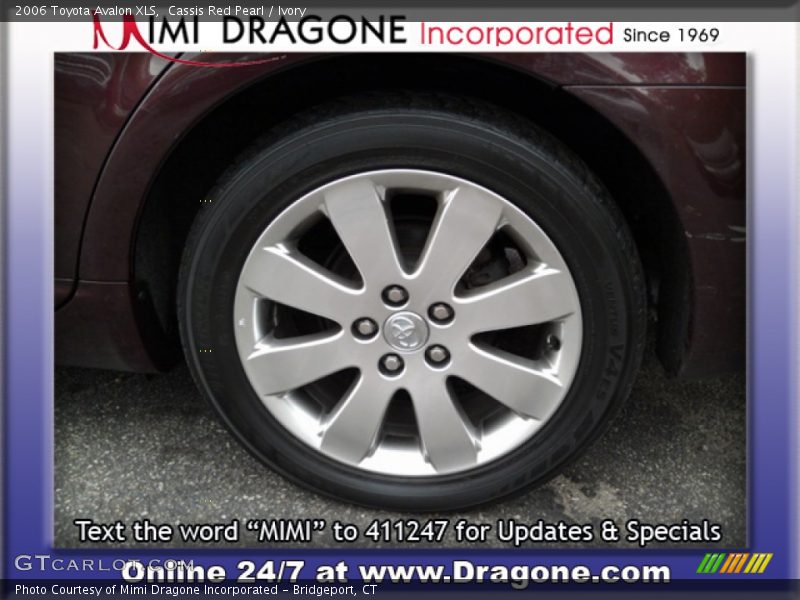 Cassis Red Pearl / Ivory 2006 Toyota Avalon XLS