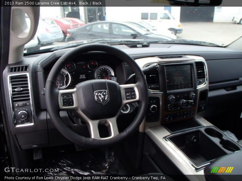 Black / Black 2013 Ram 2500 Laramie Crew Cab 4x4