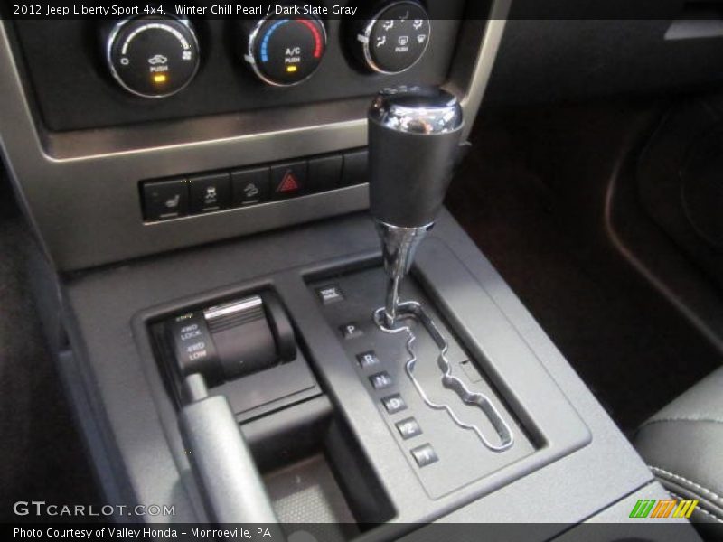 Winter Chill Pearl / Dark Slate Gray 2012 Jeep Liberty Sport 4x4