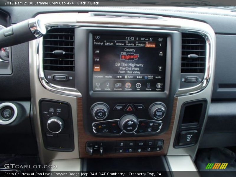 Black / Black 2013 Ram 2500 Laramie Crew Cab 4x4