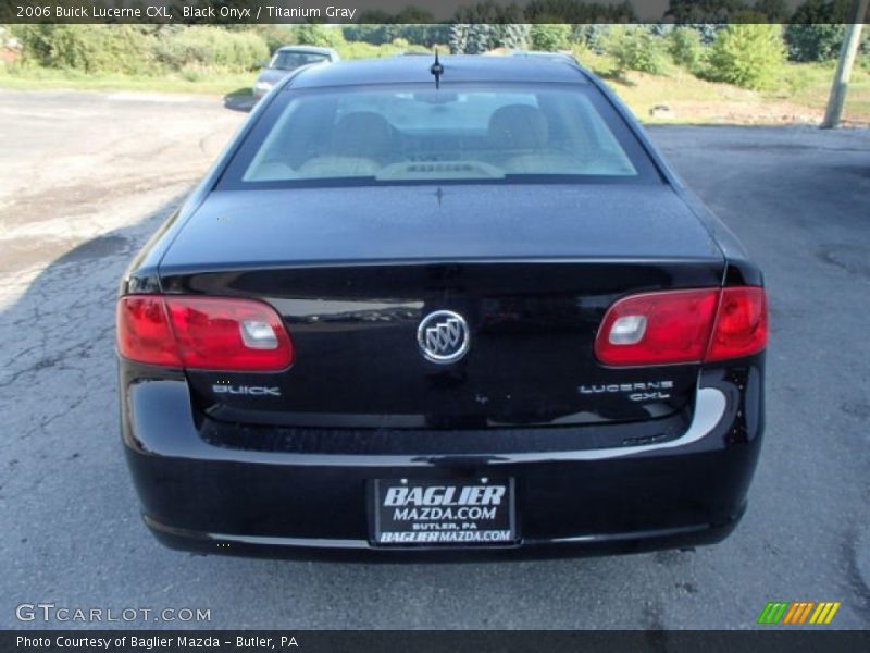 Black Onyx / Titanium Gray 2006 Buick Lucerne CXL