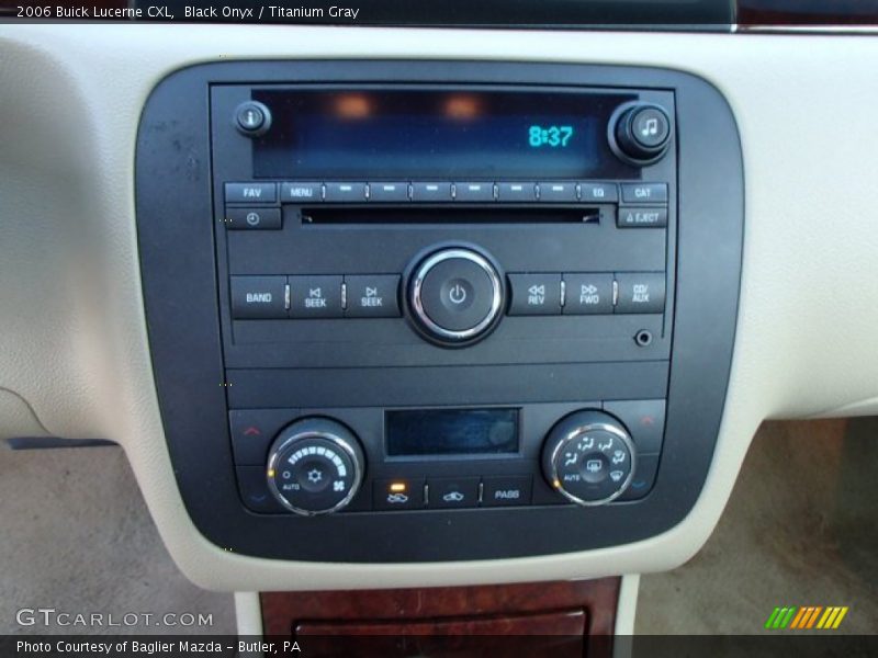 Black Onyx / Titanium Gray 2006 Buick Lucerne CXL