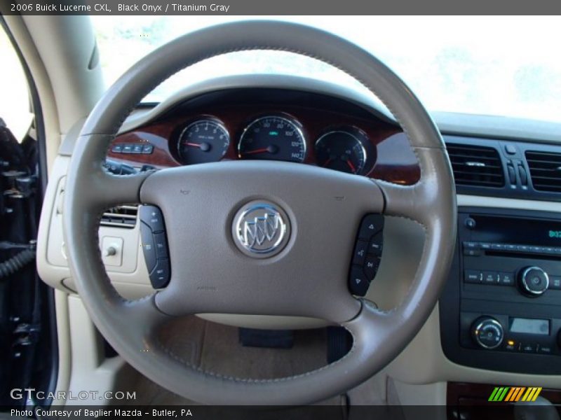 Black Onyx / Titanium Gray 2006 Buick Lucerne CXL