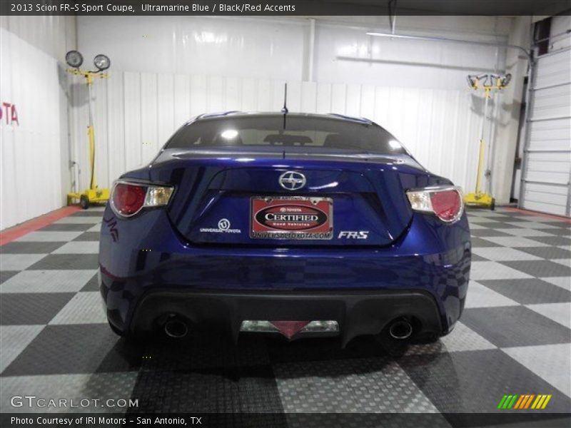 Ultramarine Blue / Black/Red Accents 2013 Scion FR-S Sport Coupe
