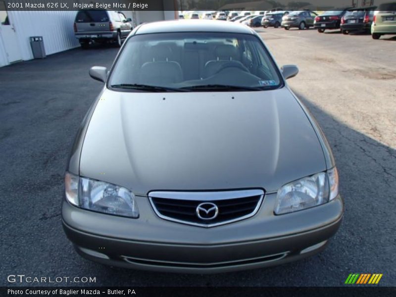 Mojave Beige Mica / Beige 2001 Mazda 626 LX