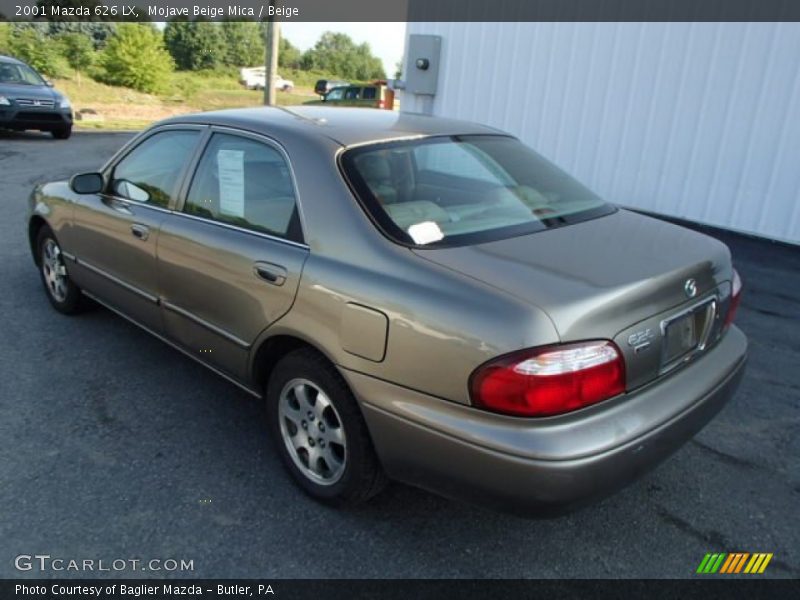 Mojave Beige Mica / Beige 2001 Mazda 626 LX