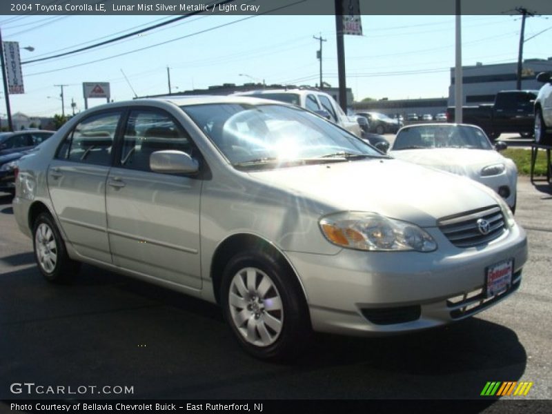 Lunar Mist Silver Metallic / Light Gray 2004 Toyota Corolla LE