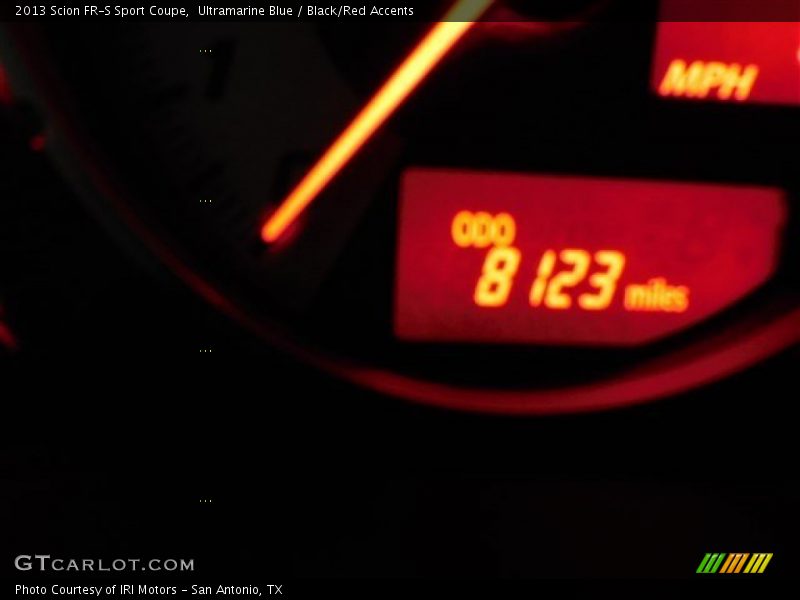 Ultramarine Blue / Black/Red Accents 2013 Scion FR-S Sport Coupe