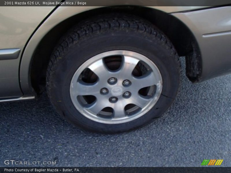 Mojave Beige Mica / Beige 2001 Mazda 626 LX