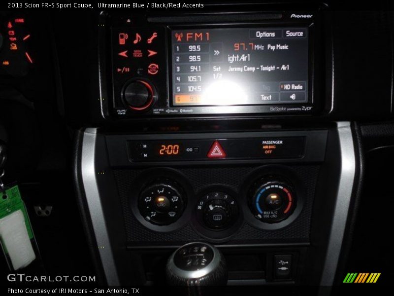 Ultramarine Blue / Black/Red Accents 2013 Scion FR-S Sport Coupe