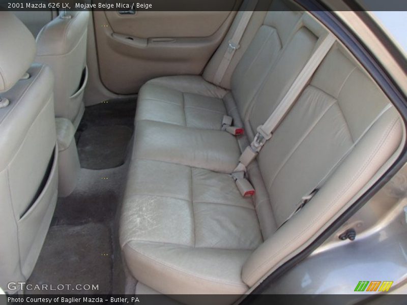 Mojave Beige Mica / Beige 2001 Mazda 626 LX