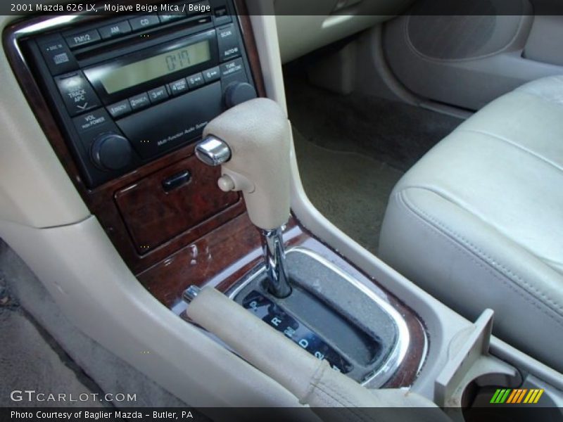 Mojave Beige Mica / Beige 2001 Mazda 626 LX