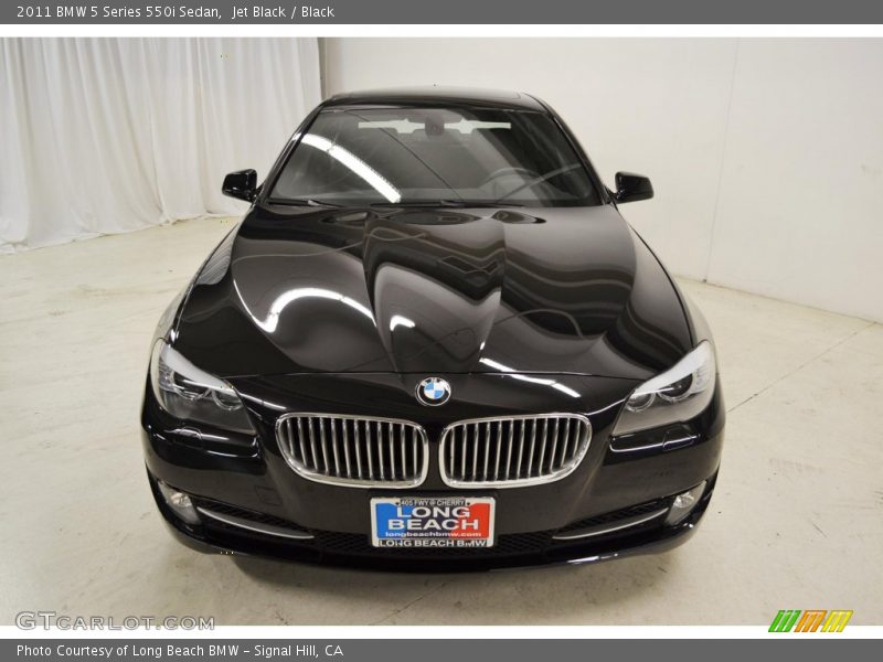 Jet Black / Black 2011 BMW 5 Series 550i Sedan