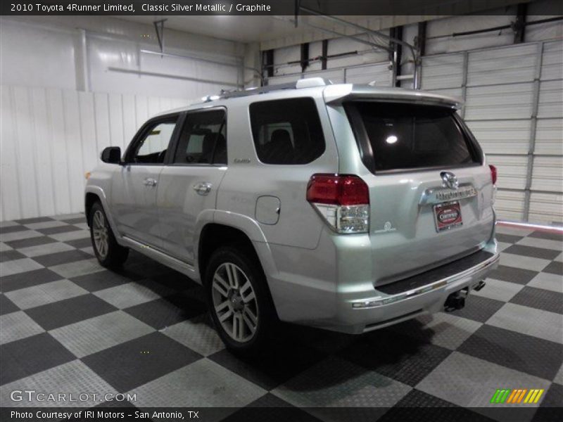 Classic Silver Metallic / Graphite 2010 Toyota 4Runner Limited