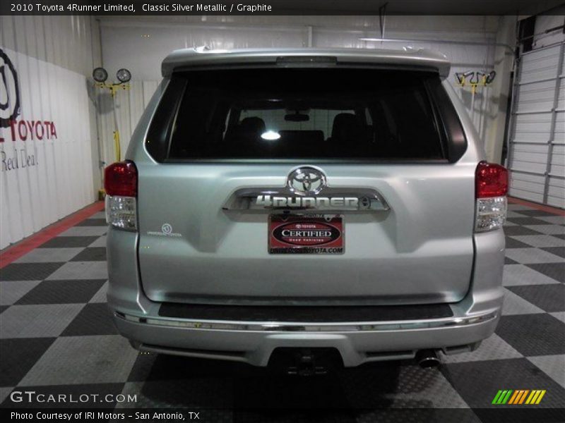 Classic Silver Metallic / Graphite 2010 Toyota 4Runner Limited