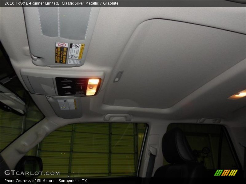 Classic Silver Metallic / Graphite 2010 Toyota 4Runner Limited