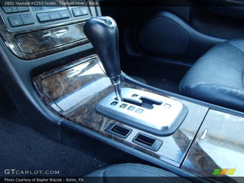 Titanium Silver / Black 2002 Hyundai XG350 Sedan