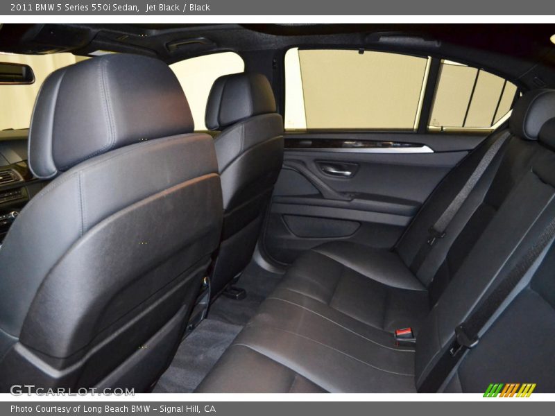 Jet Black / Black 2011 BMW 5 Series 550i Sedan