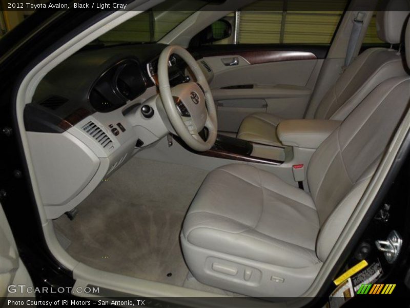 Black / Light Gray 2012 Toyota Avalon