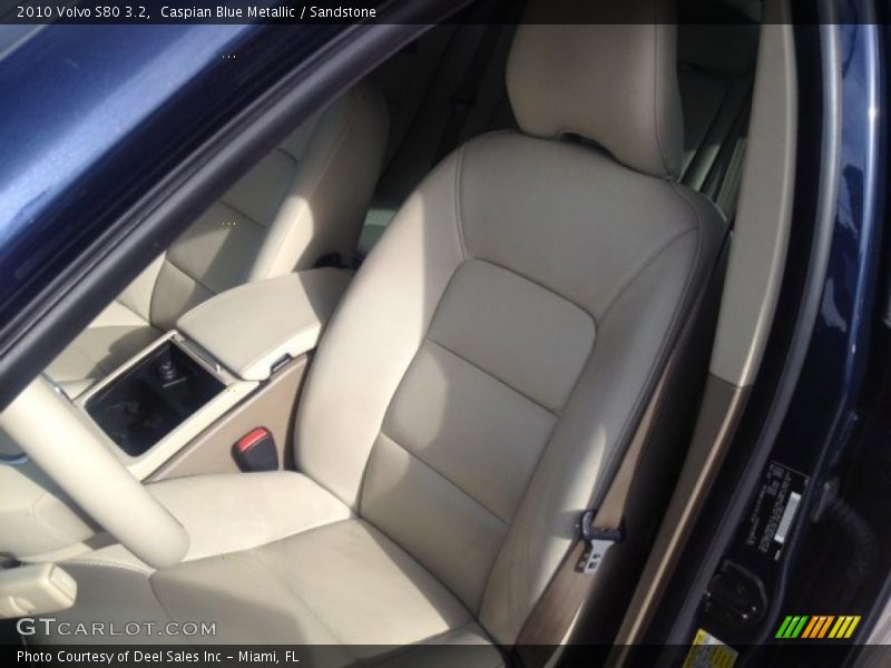 Caspian Blue Metallic / Sandstone 2010 Volvo S80 3.2