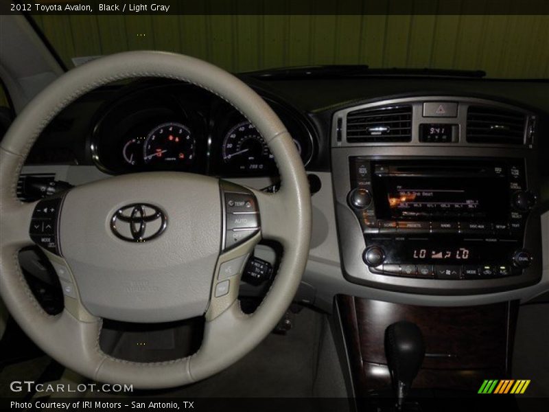 Black / Light Gray 2012 Toyota Avalon