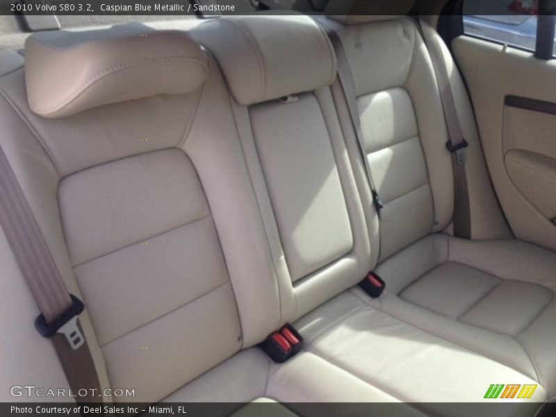 Caspian Blue Metallic / Sandstone 2010 Volvo S80 3.2