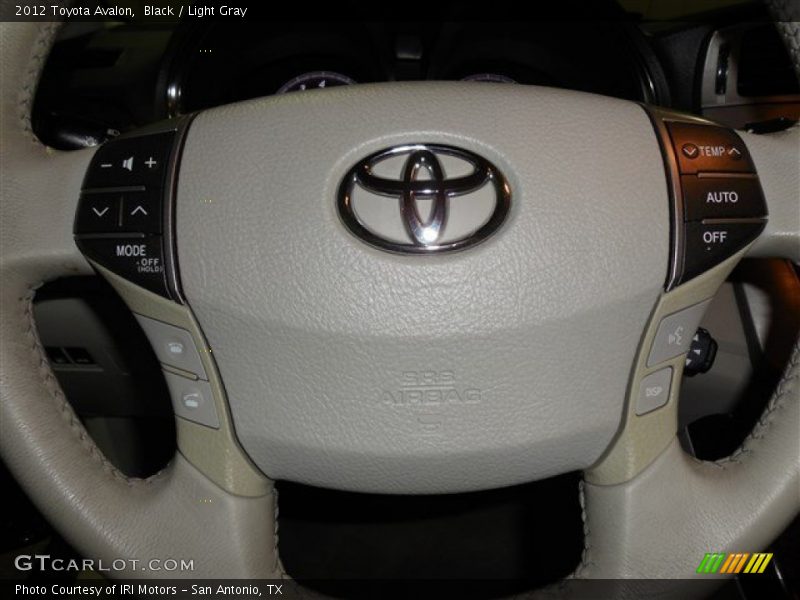 Black / Light Gray 2012 Toyota Avalon