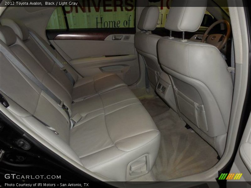 Black / Light Gray 2012 Toyota Avalon