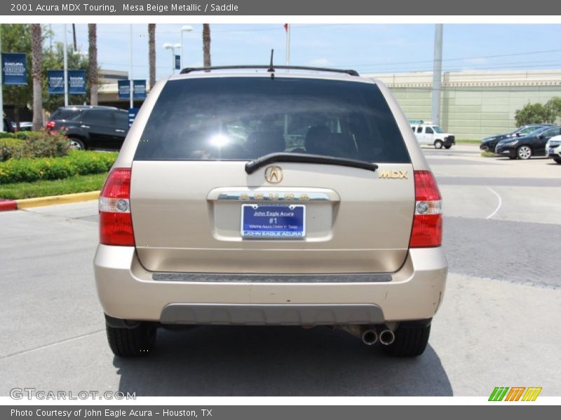 Mesa Beige Metallic / Saddle 2001 Acura MDX Touring