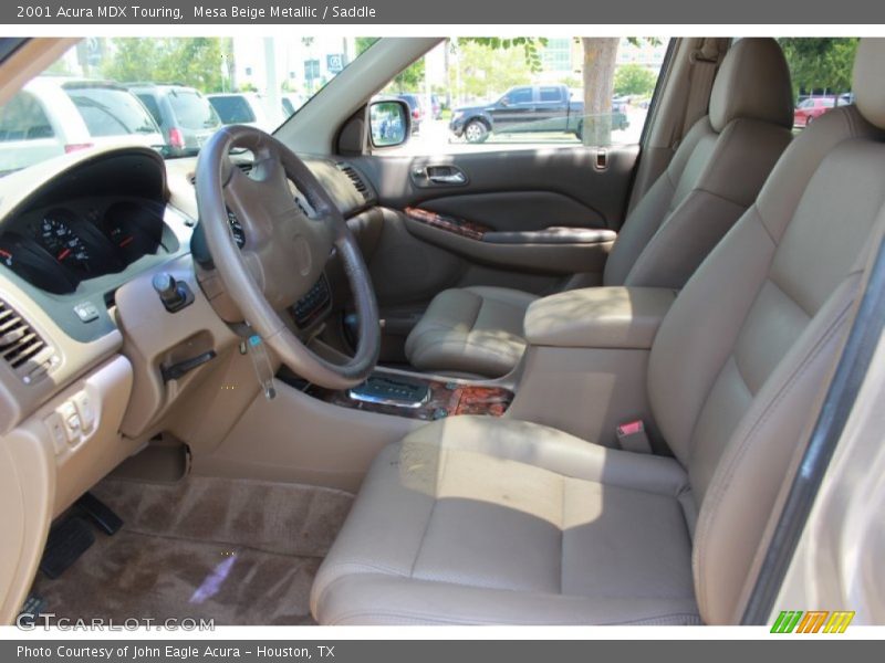 Mesa Beige Metallic / Saddle 2001 Acura MDX Touring