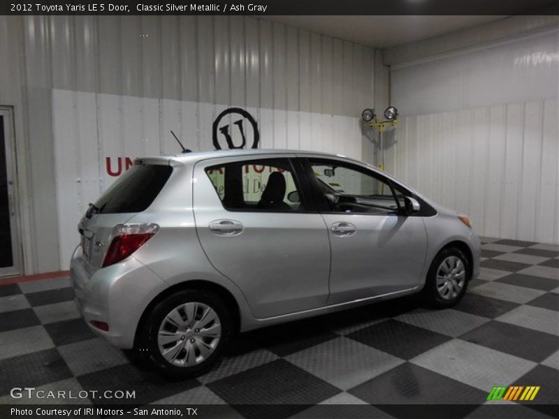Classic Silver Metallic / Ash Gray 2012 Toyota Yaris LE 5 Door