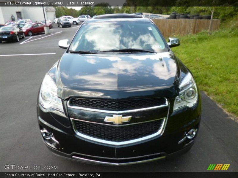 Black / Jet Black 2013 Chevrolet Equinox LTZ AWD