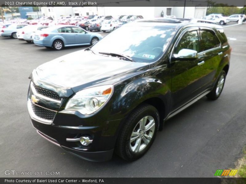 Black / Jet Black 2013 Chevrolet Equinox LTZ AWD