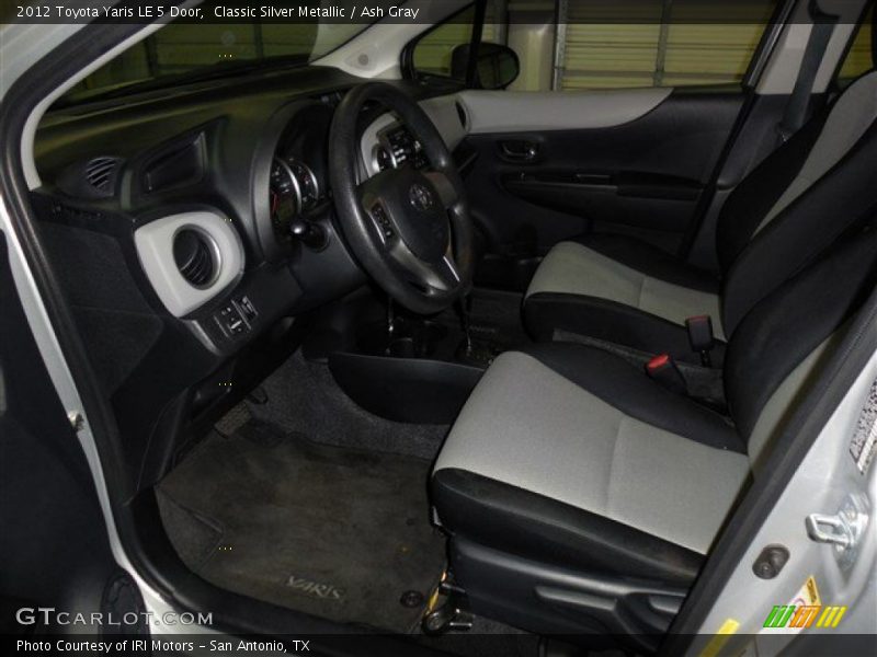 Classic Silver Metallic / Ash Gray 2012 Toyota Yaris LE 5 Door